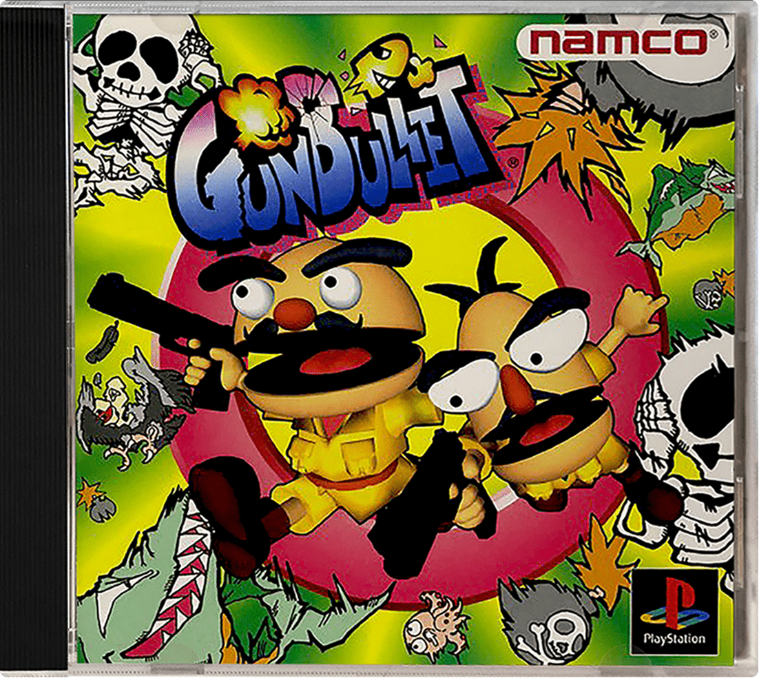 Gunbullet box art for Playstation
